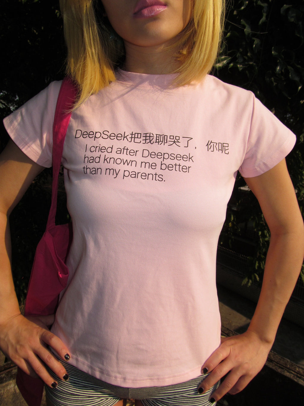 AIaremyfriends Pink T-shirt