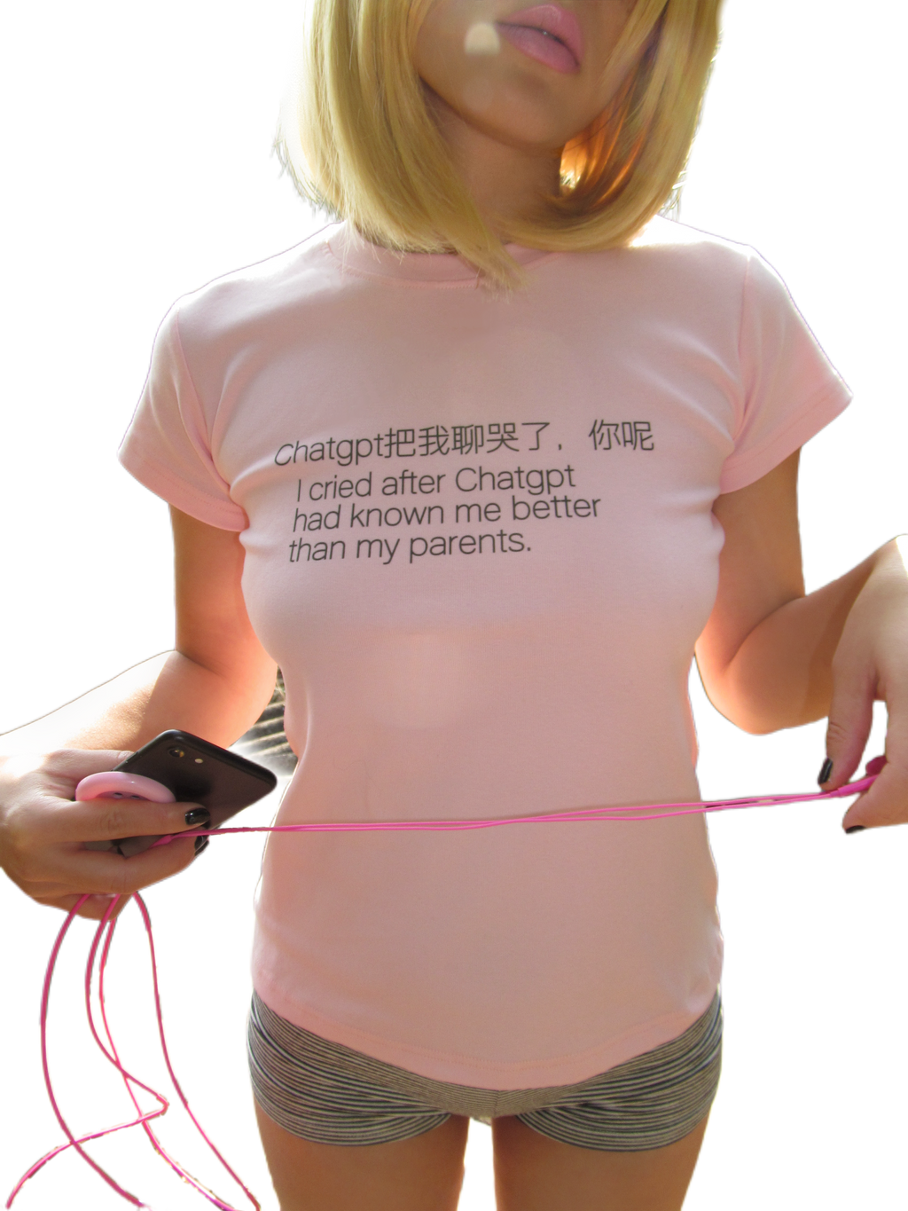 AIaremyfriends Pink T-shirt